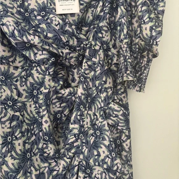 Cinq à Sept Blue and White Mini Dress - Picture 5 of 8